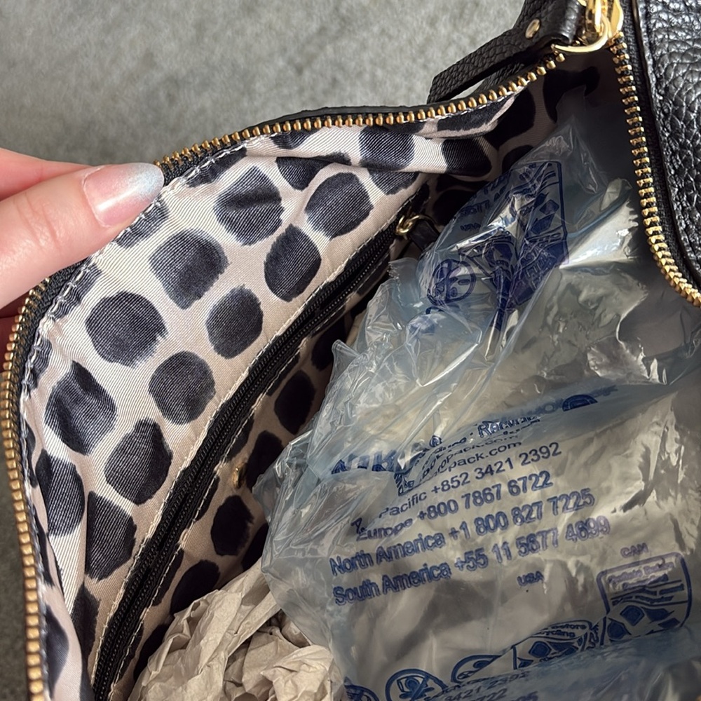 Kate Spade Black Pebbled Leather Hobo Bag - Picture 4 of 8